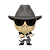 Funko pop! Rocks ZZ Top Dusty Hill 165 Exclusivo Flocked - Imagem 2