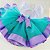 Collant e Saia Tutu Fundo do Mar Infantil - Imagem 5