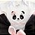 Conjunto Body e Saia Tutu Panda para Bebê - Imagem 2