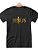 Camiseta Estampa Jesus no Dourado Moda Cristã - Imagem 1