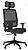 Cadeira Presidente BRIZZA Tela Ergonômica Base Nylon com apoio de cabeça - Imagem 1