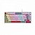 Teclado Mecânico 75% PCYES KIRIN WHITE GHOST - Switch Blue - Led Rainbow - PTKRWG75BL - Imagem 1