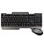 KIT TECLADO E MOUSE SEM FIO OEX OFFICE TM406 - Imagem 1