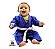 Kimono Baby B1 AZUL - Para bebês até 6 meses de idade - Imagem 2