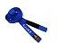 Faixa Jiu Jitsu Azul Ponta Preta Bordada Personalizada Premium - Imagem 4
