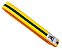 Faixa Amarela para Taekwondo - Amarela Friso Verde - Start - Imagem 1
