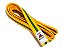 Faixa Amarela para Taekwondo - Amarela Friso Verde - Start - Imagem 3