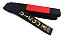 Faixa Preta Ponta Vermelha Jiu Jitsu Personalizada Premium - Imagem 5