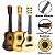 Mini Violão Acústico Brinquedo Musical Infantil 6 Cordas Aço - Imagem 3