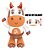 Vaquinha Robô Dançarino Infantil Brinquedo Com Luz Música - Imagem 3