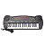 Teclado De Brinquedo Com Microfone Karaoke 8 Ritmos Musical - Imagem 3