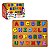 Tabuleiro Alfabeto Colorido Brinquedo Educativo Encaixe - Imagem 3
