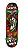 Skate Semi Profissional Completo Shape Madeira Até 70kg Top - Imagem 1