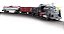 Trem Pista Locomotiva Trenzinho Ferrorama Brinquedo Luz Som - Imagem 2