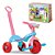 Triciclo Velotrol Infantil Motoca Menina Pepitinha Com Alça - Imagem 1