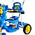 Triciclo Infantil Capota Motoca Empurrador Som Luzes E Pedal - Imagem 15