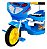 Triciclo Infantil Capota Motoca Empurrador Som Luzes E Pedal - Imagem 3