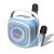 Caixa De Som Karaokê Bluetooth 2 Microfone Usb Aux 100w - Imagem 12