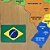 Tabuleiro Mapa Do Brasil 3d Quebra Cabeça Encaixe Colorido - Imagem 5