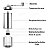 Moedor De Café Manual Inox Com Manivela Giratória Moer Grãos - Imagem 8