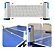 Kit Ping Pong 2 Raquete Rede Tênis De Mesa 3 Bolinhas Lelong - Imagem 5
