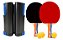 Kit Ping Pong 2 Raquete Rede Tênis De Mesa 3 Bolinhas Lelong - Imagem 10