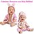 Boneca Baby Babilina Brinquedo Infantil Menina Soninho Banho - Imagem 1