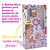 Boneca Infantil Mia Reza Oração Pai Nosso Brinquedo Menina - Imagem 3