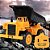 Carrinho De Controle Remoto Brinquedo Trator Construção 1:32 - Imagem 17
