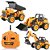 Carrinho De Controle Remoto Brinquedo Trator Construção 1:32 - Imagem 1