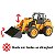 Carrinho De Controle Remoto Brinquedo Trator Construção 1:32 - Imagem 6