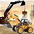 Carrinho De Controle Remoto Brinquedo Trator Construção 1:32 - Imagem 11