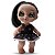 Boneca Rainbow Fashion Wandinha Acessórios Penteados Menina - Imagem 4