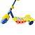 Patinete Floresta Divertida 3 Rodas Infantil Som Luzes Cesta - Imagem 7