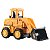 Carregadeira Carro De Controle Com Fio Brinquedo Trator 1:32 - Imagem 6