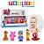 Miniaturas Bonecos Turma Do Pocoyo 5 Dedoches Banho Em Vinil - Imagem 5