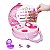 Maleta Fashion Unha Mania Brinquedo Infantil Adesivo Menina - Imagem 5