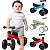 Bicicleta Infantil De Equilíbrio Sem Pedal 4 Rodas Buba +12m - Imagem 1