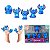 Miniaturas Stitch Disney 5 Dedoches Banho Bonecos Em Vinil - Imagem 1