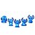 Miniaturas Stitch Disney 5 Dedoches Banho Bonecos Em Vinil - Imagem 5