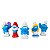 Miniaturas Os Smurfs Boneco Dedoche Em Vinil Peyo 5 Peças - Imagem 5