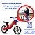 Bicicleta Equilíbrio Twister Sem Pedal Infantil Andador Bebê - Imagem 20