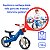 Bicicleta Equilíbrio Twister Sem Pedal Infantil Andador Bebê - Imagem 7