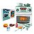 Kit Fogão Brinquedo Comidinha Mini Cozinha Funcional Luz Som - Imagem 1