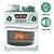 Kit Fogão Brinquedo Comidinha Mini Cozinha Funcional Luz Som - Imagem 3