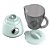 Kit Liquidificador Brinquedo Cozinha Gira 360 Cortar Frutas - Imagem 6