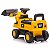 Andador De Bebê Trator Infantil Carrinho Passeio Caterpillar - Imagem 9