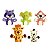 Fantoches De Dedo 5 Bonecos Dedoches Animais Baby Miniatura - Imagem 9