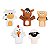 Fantoches De Dedo 5 Bonecos Dedoches Animais Baby Miniatura - Imagem 4