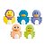 Fantoches De Dedo 5 Bonecos Dedoches Animais Baby Miniatura - Imagem 6
